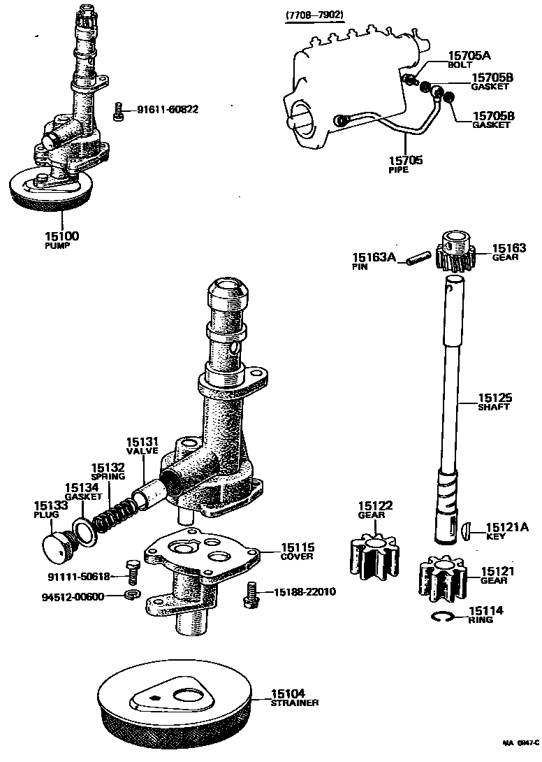 1501 — ENGINE OIL PUMP