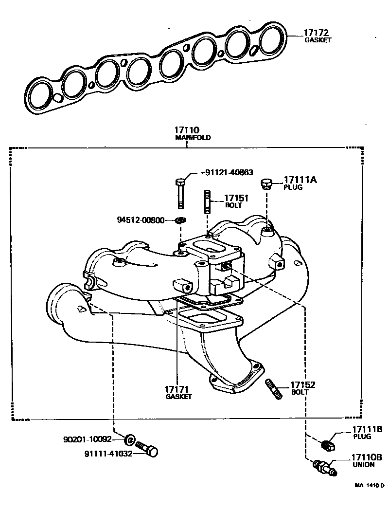 1701 — MANIFOLD