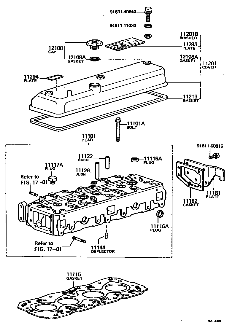 1104 — CYLINDER HEAD