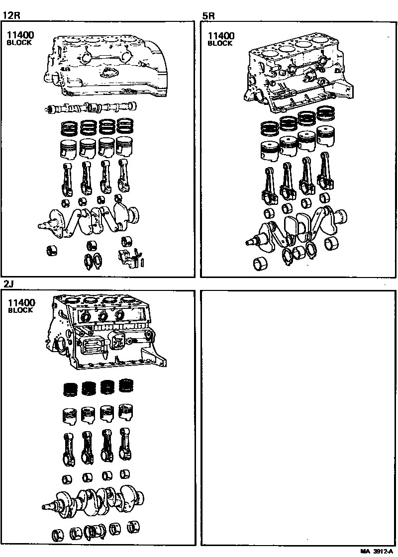 1102 — SHORT BLOCK ASSEMBLY