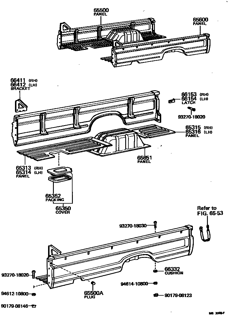 6554 — REAR BODY SIDE PANEL