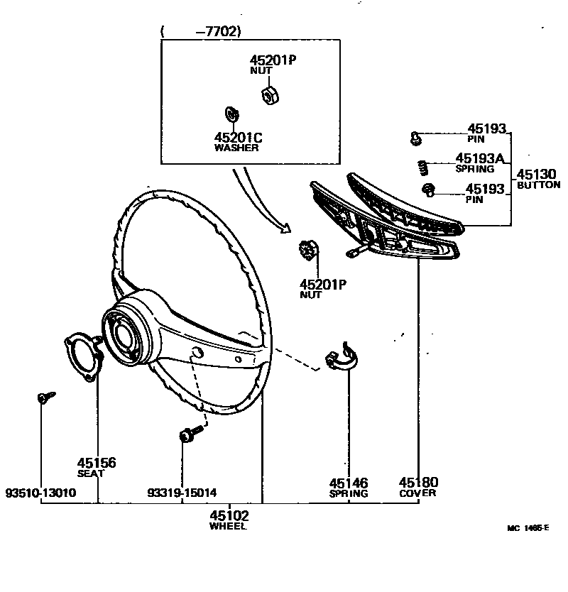 4504 — STEERING WHEEL
