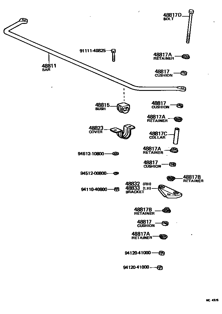 4803 — FRONT SPRING & SHOCK ABSORBER