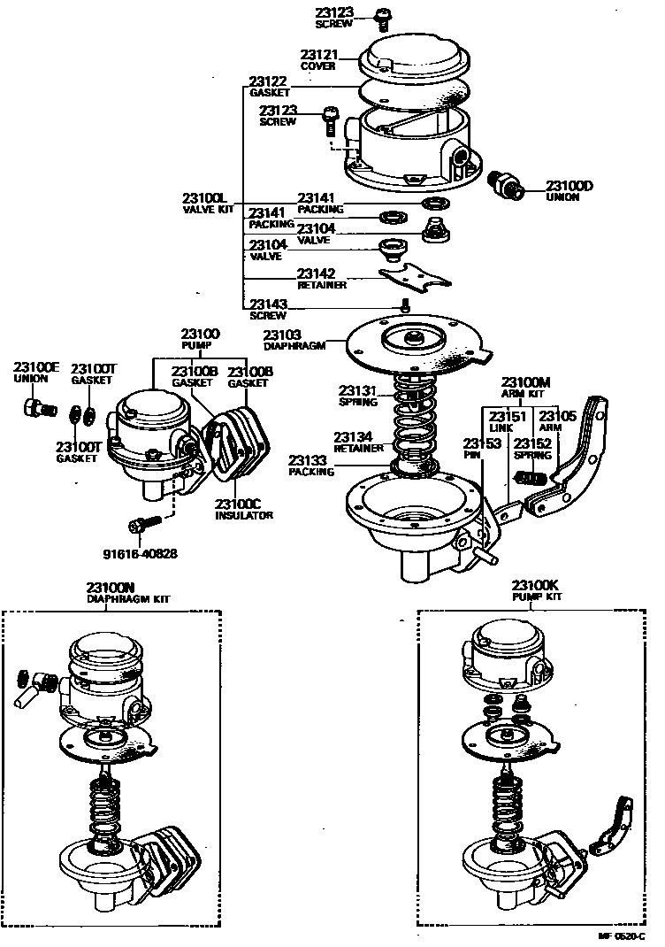 2301 — FUEL PUMP & PIPE