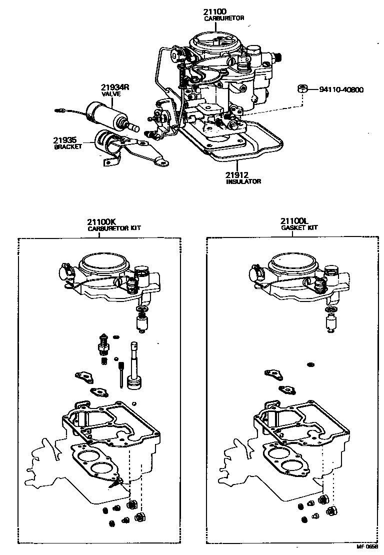2102 — CARBURETOR ASSEMBLY