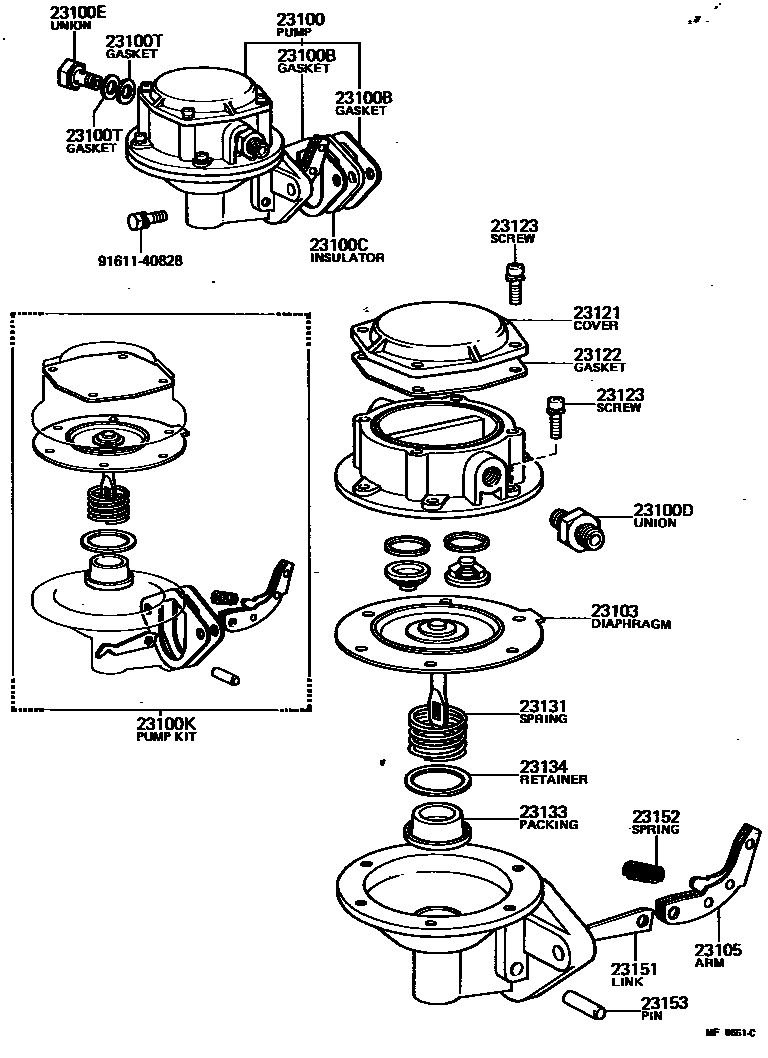 2301 — FUEL PUMP & PIPE