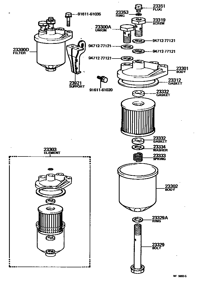 2302 — FUEL FILTER