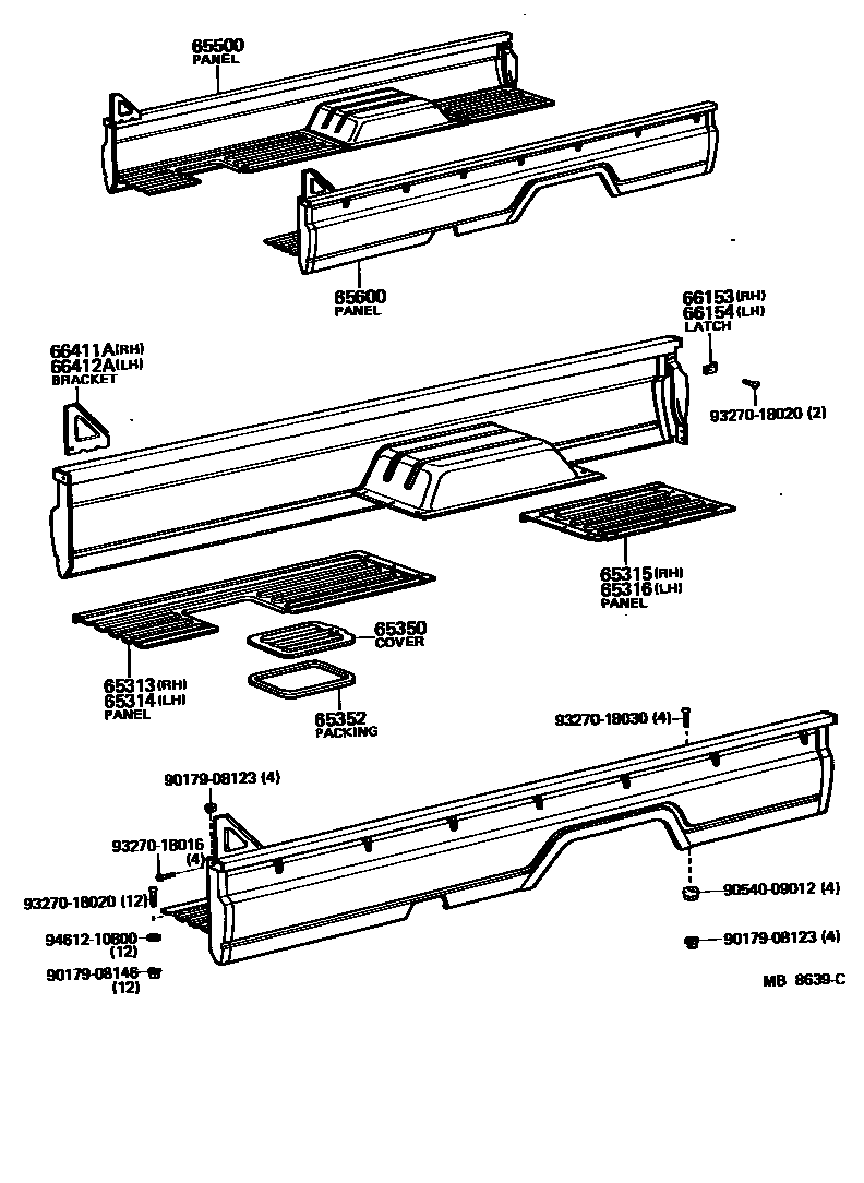6554 — REAR BODY SIDE PANEL