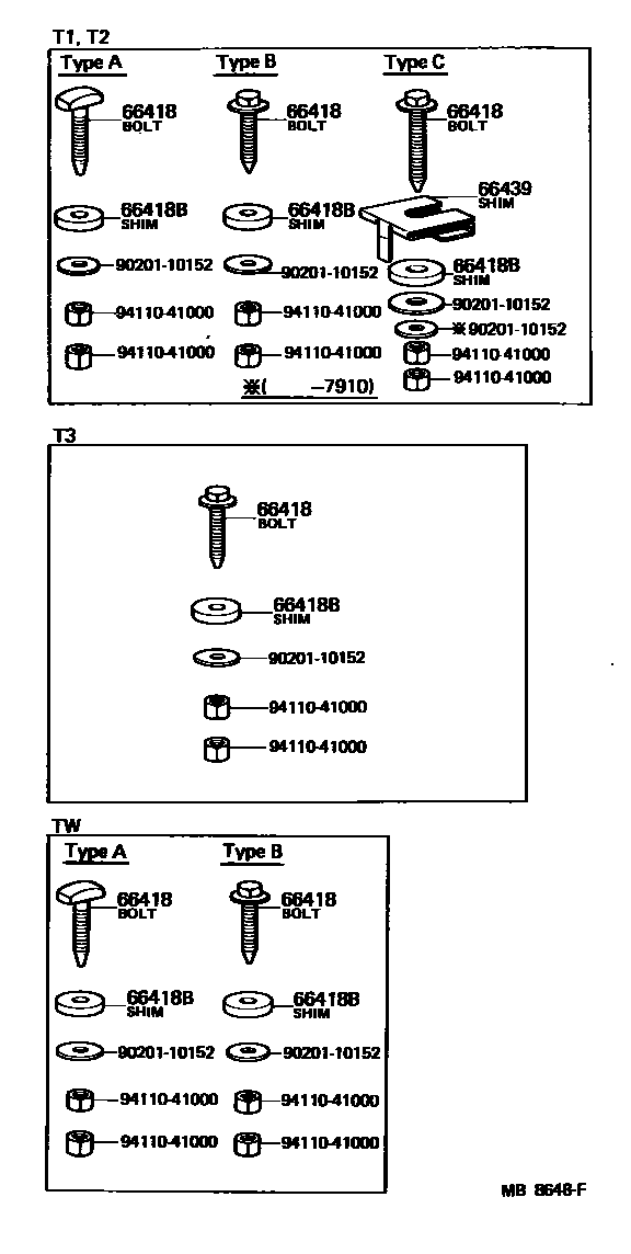 6558 — REAR BODY MOUNTING