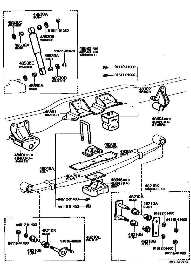 4804 — REAR SPRING & SHOCK ABSORBER