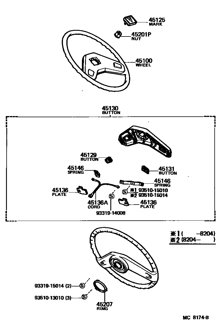 4504 — STEERING WHEEL