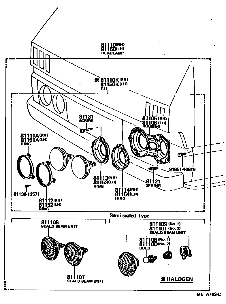 8101 — HEADLAMP
