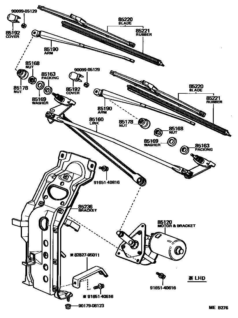 8501 — WINDSHIELD WIPER