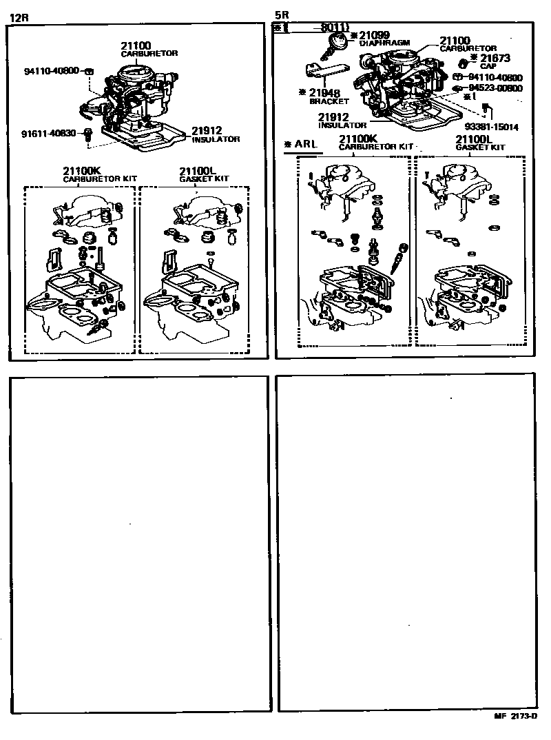 2102 — CARBURETOR ASSEMBLY