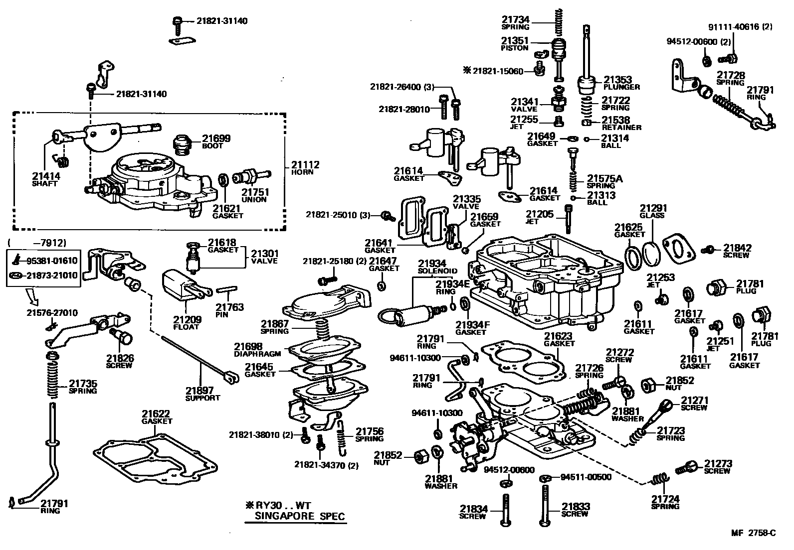 2103 — CARBURETOR