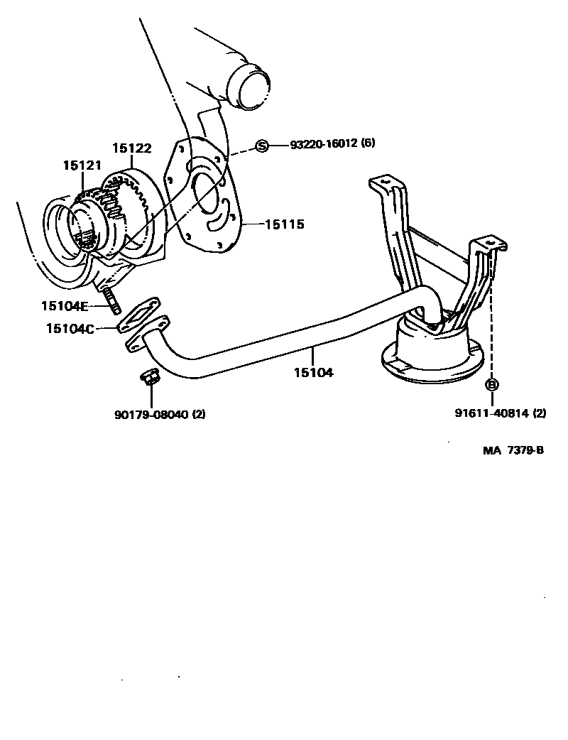 1501 — ENGINE OIL PUMP