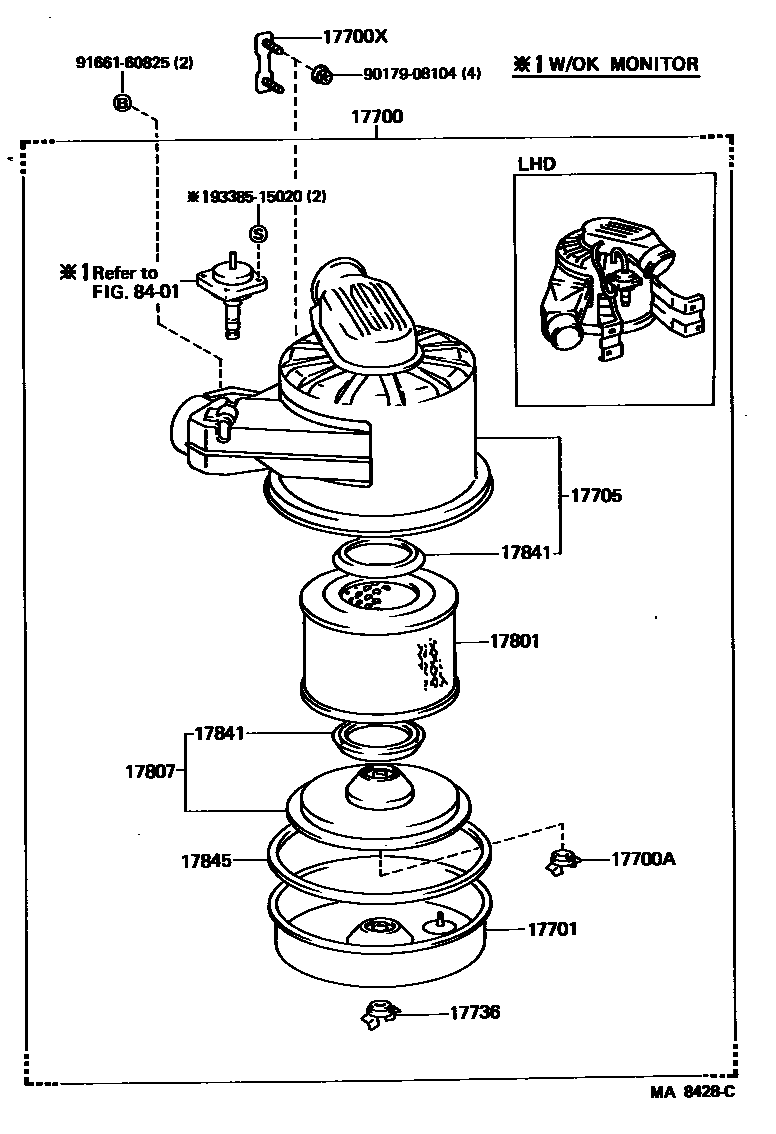 1703 — AIR CLEANER