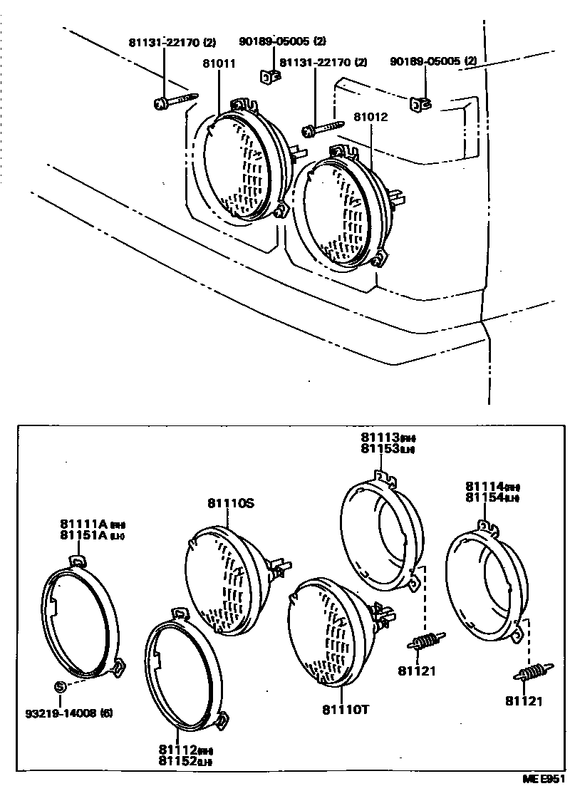 8101 — HEADLAMP
