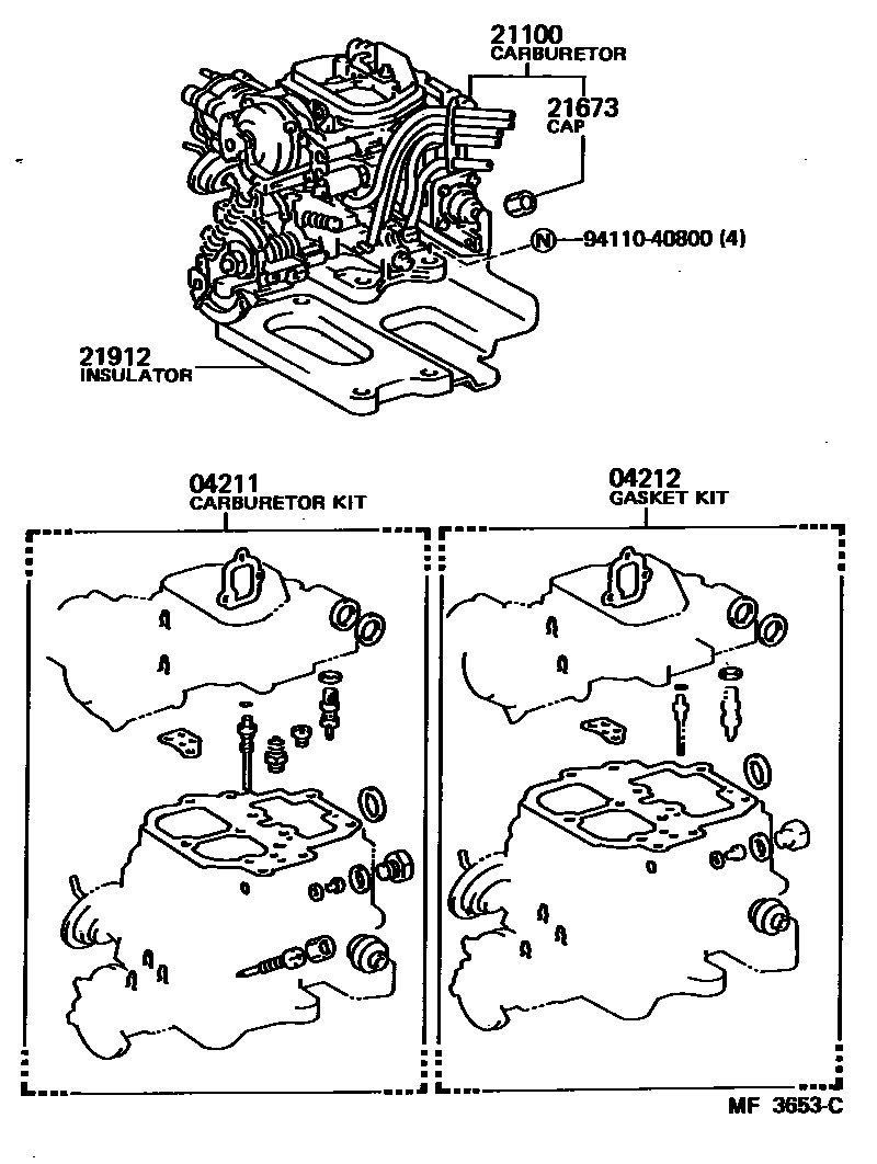 2102 — CARBURETOR ASSEMBLY