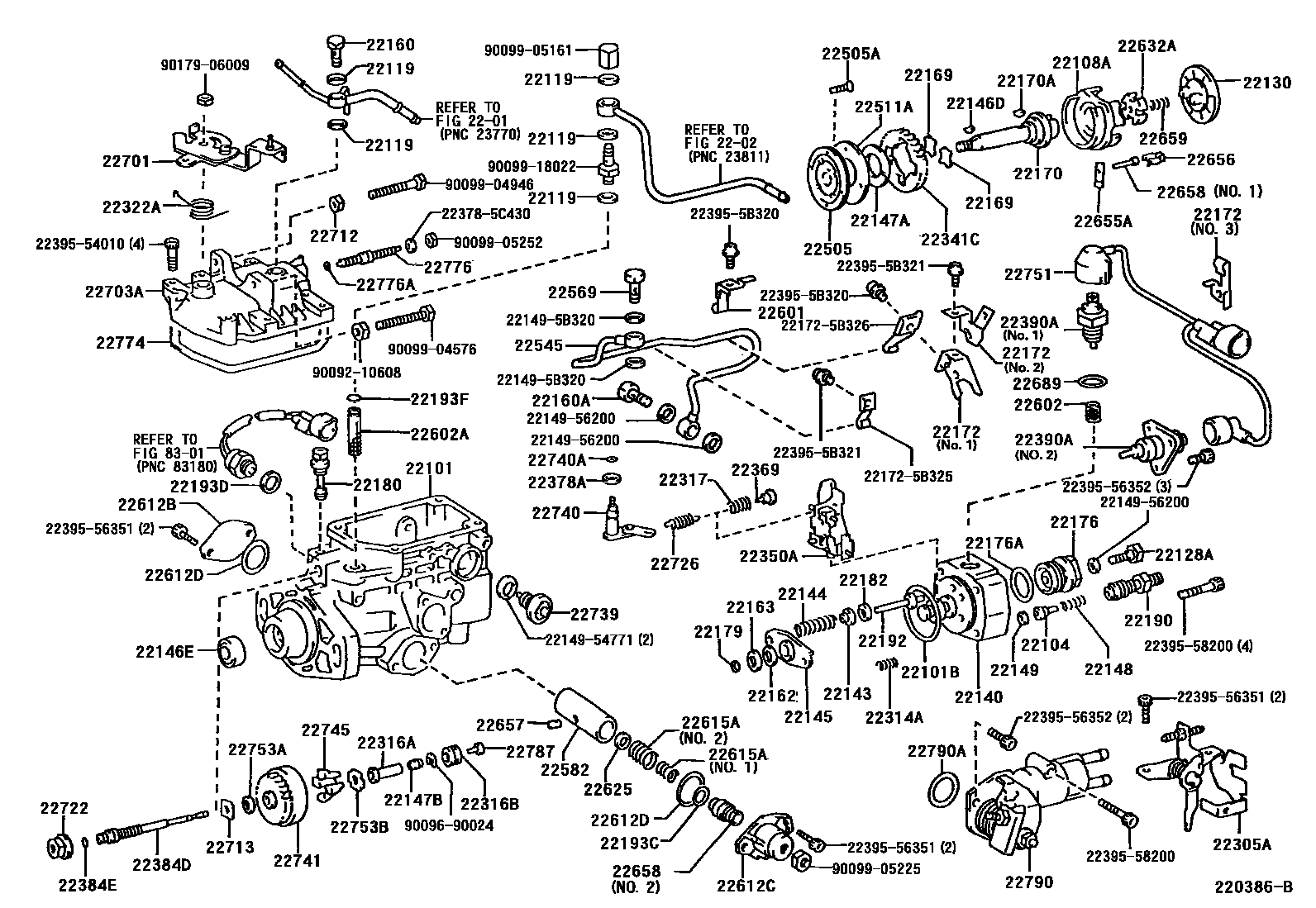 2203 — INJECTION PUMP BODY