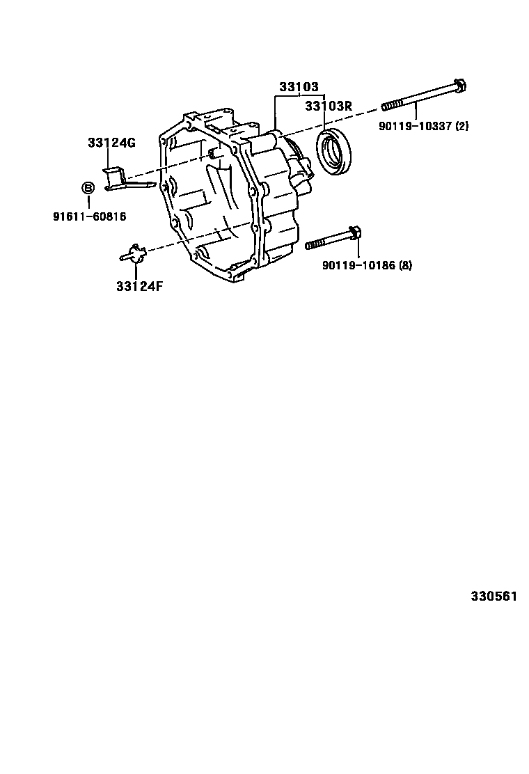 3303 — EXTENSION HOUSING (MTM)