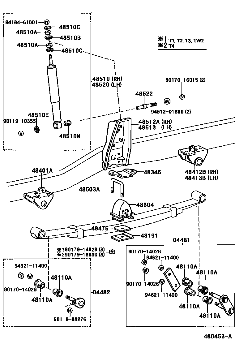 4803 — FRONT SPRING & SHOCK ABSORBER