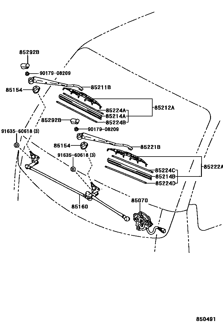 8501 — WINDSHIELD WIPER