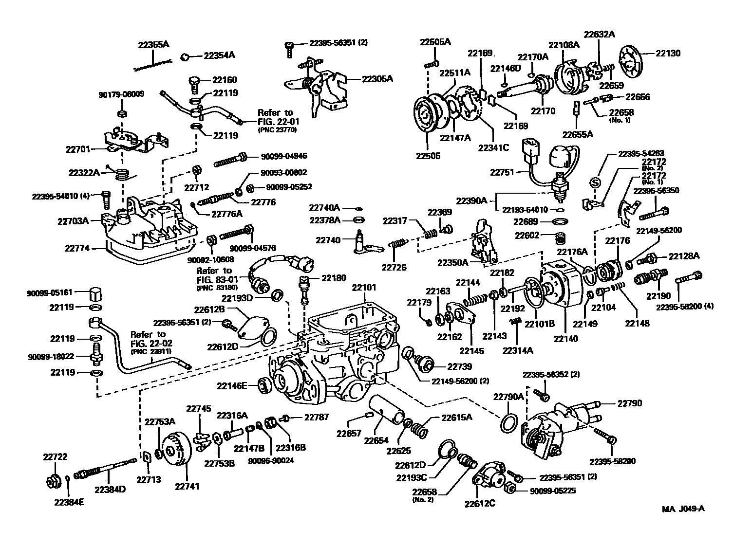 2203 — INJECTION PUMP BODY