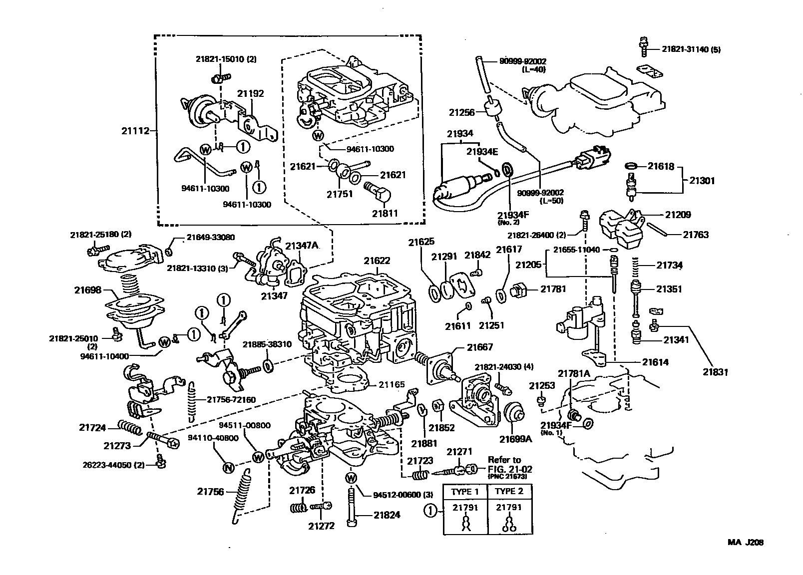 2103 — CARBURETOR