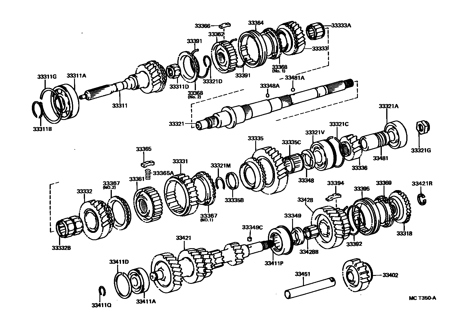 3305 — TRANSMISSION GEAR (MTM)