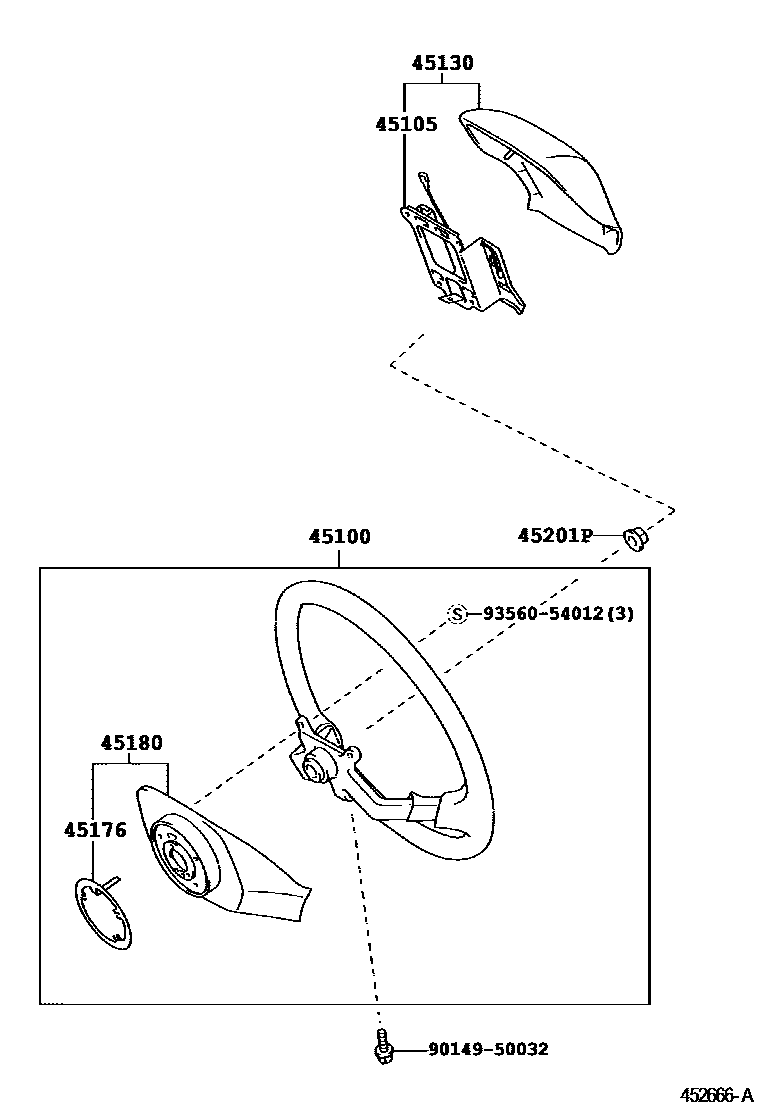 4504 — STEERING WHEEL