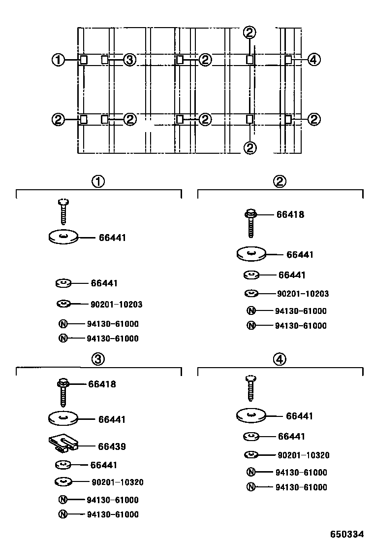 6558 — REAR BODY MOUNTING