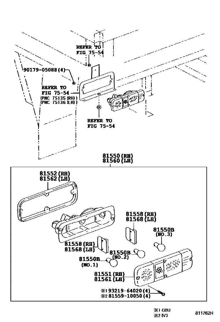 8111 — REAR COMBINATION LAMP