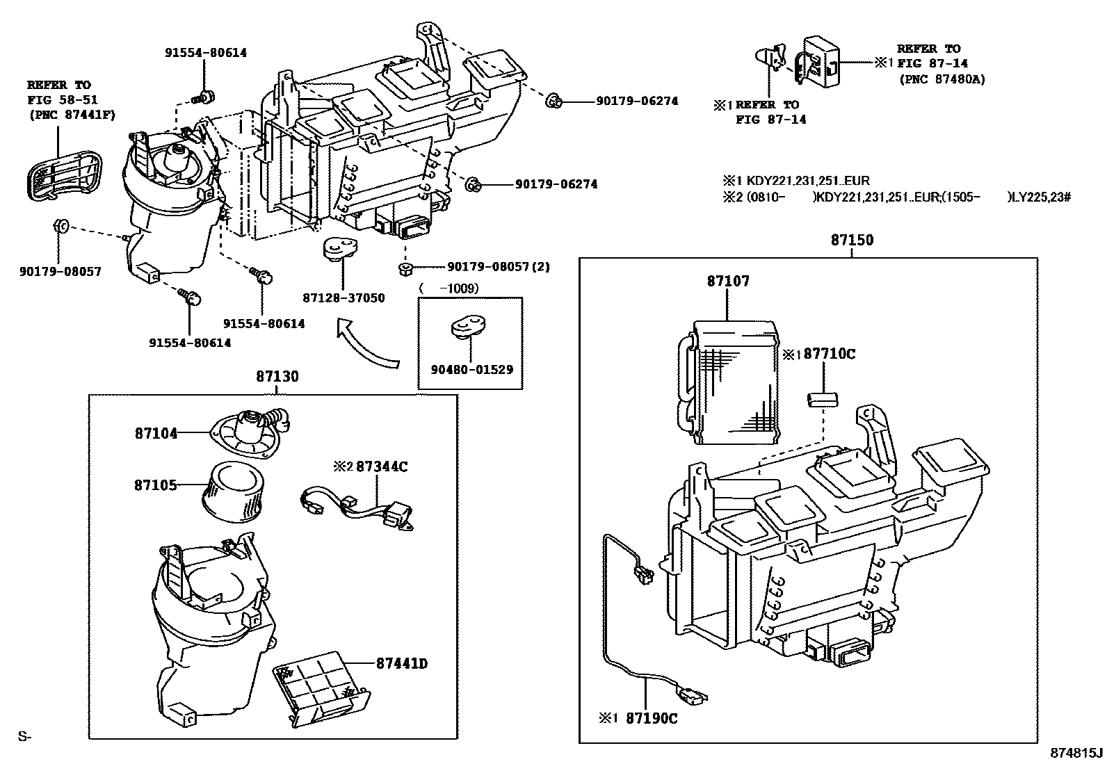 8712 — HEATING & AIR CONDITIONING - HEATER UNIT & BLOWER