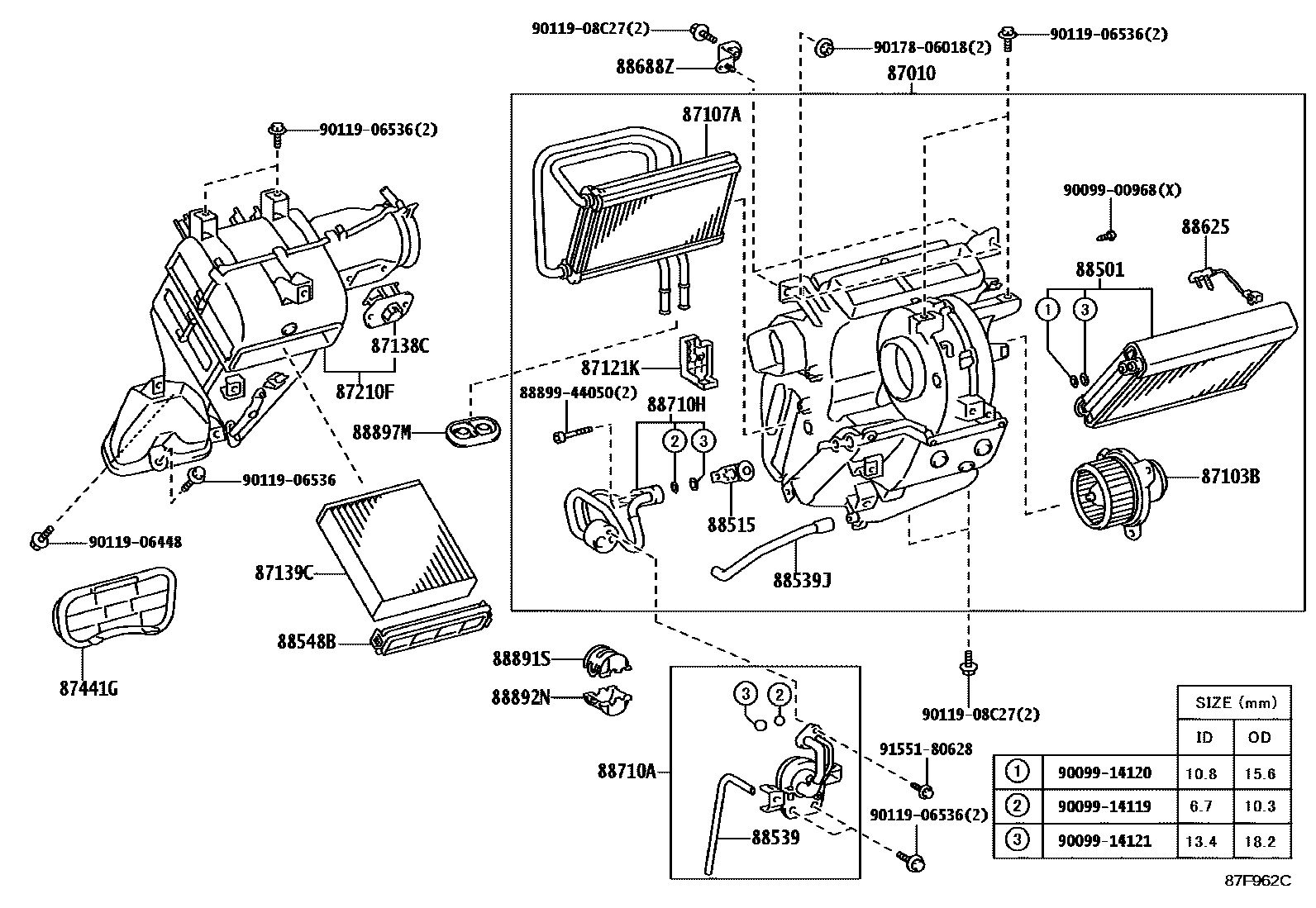 8714 — HEATING & AIR CONDITIONING - COOLER UNIT
