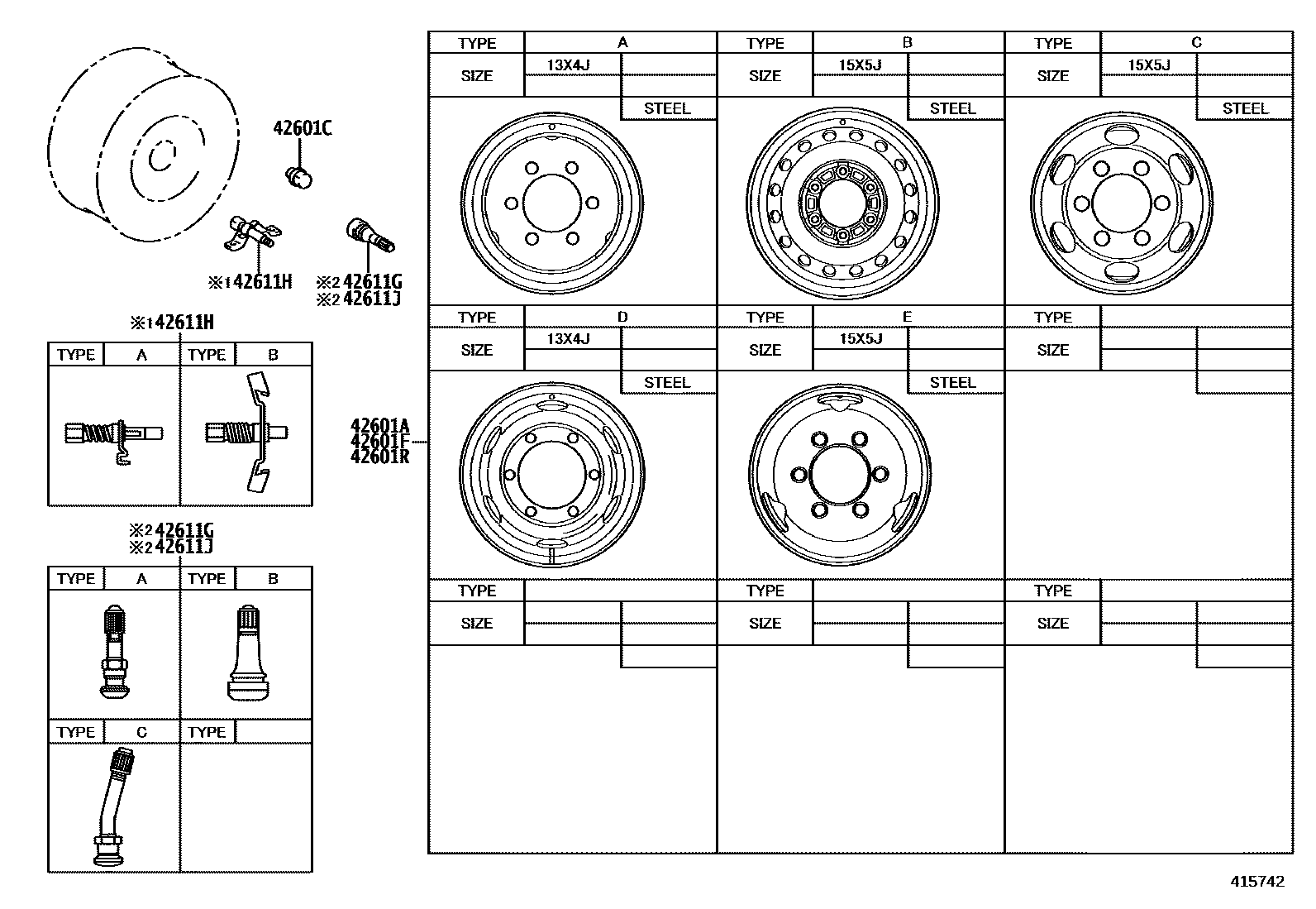 4103 — DISC WHEEL & WHEEL CAP