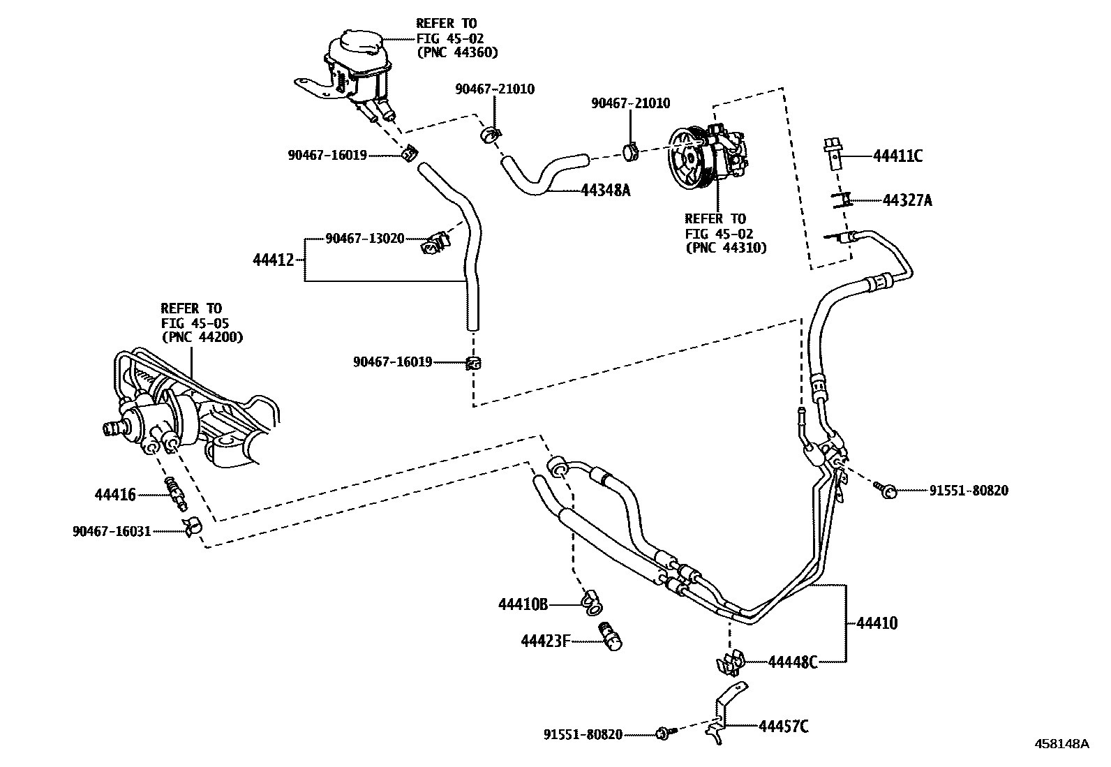 4503 — POWER STEERING TUBE