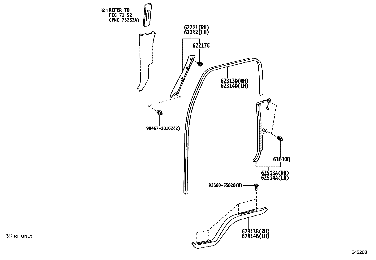 6451 — INSIDE TRIM BOARD