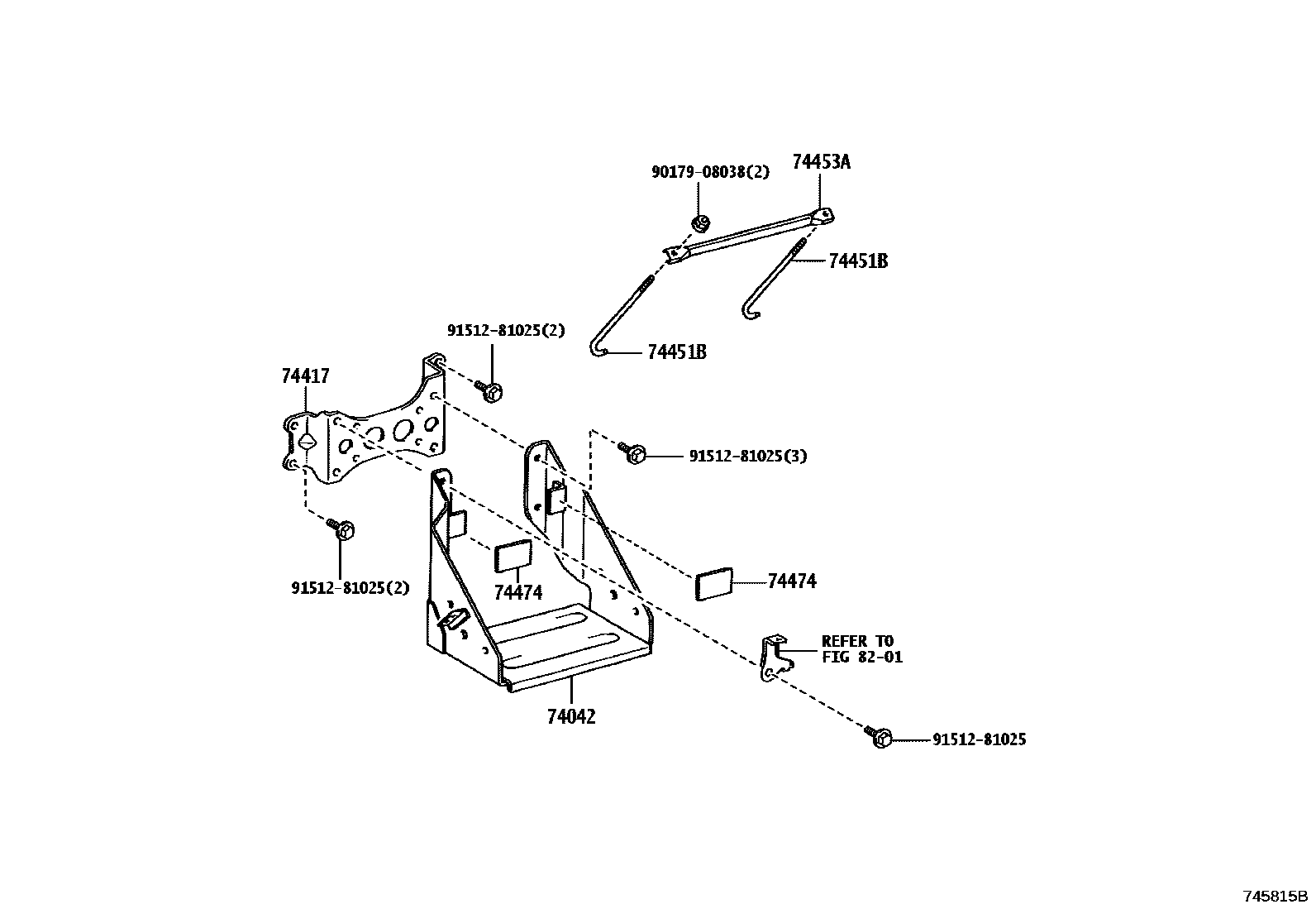 7454 — BATTERY CARRIER