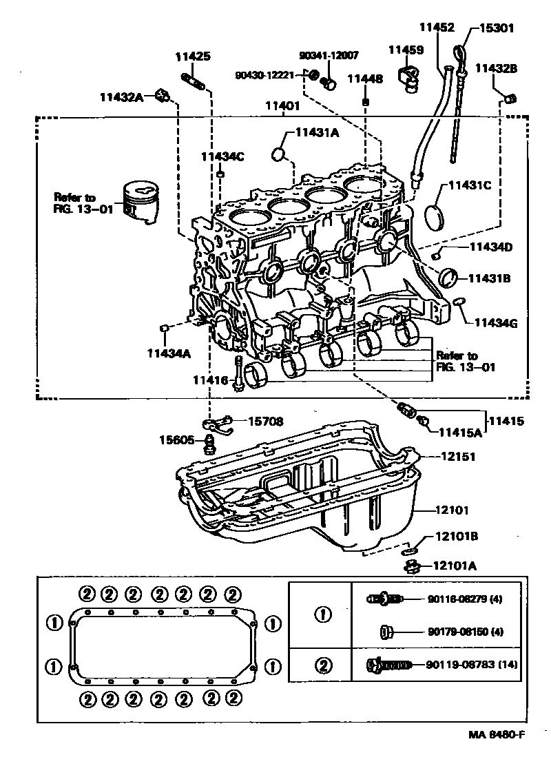 1105 — CYLINDER BLOCK