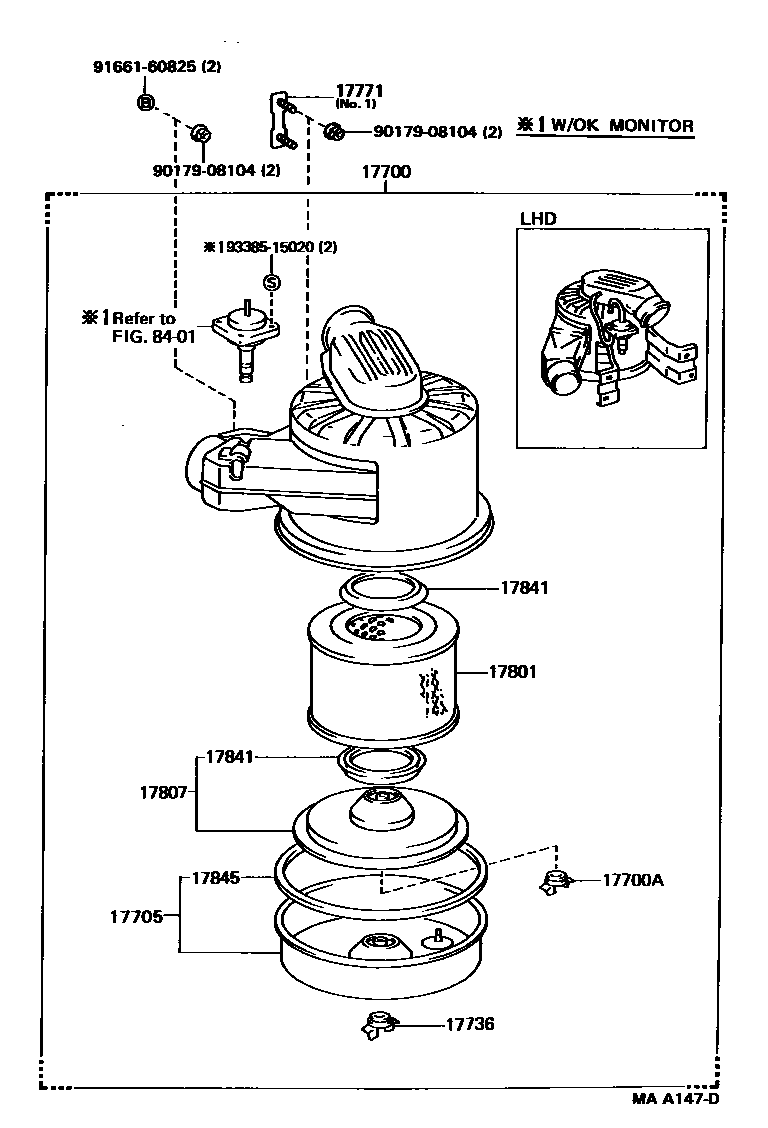 1703 — AIR CLEANER