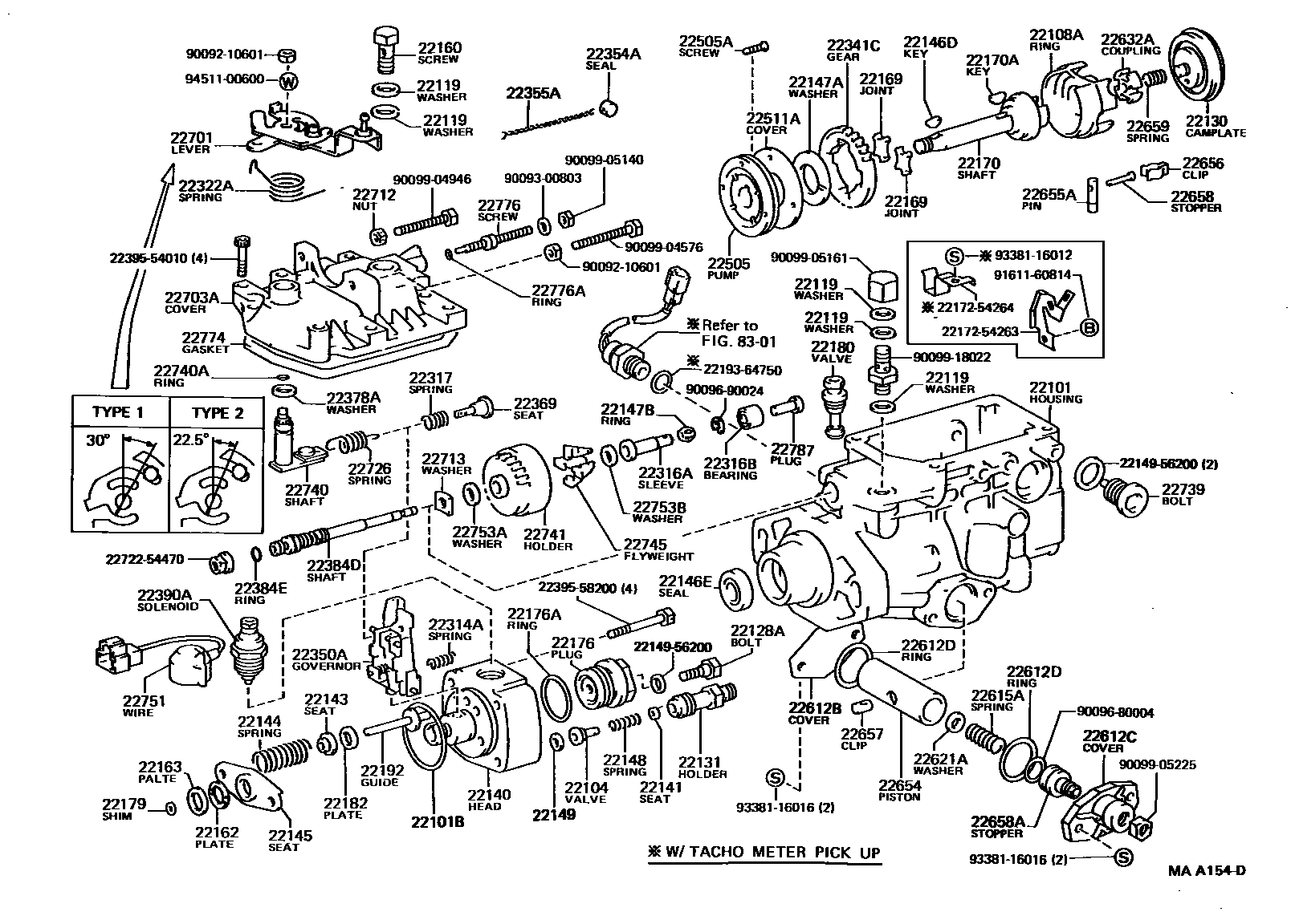 2203 — INJECTION PUMP BODY