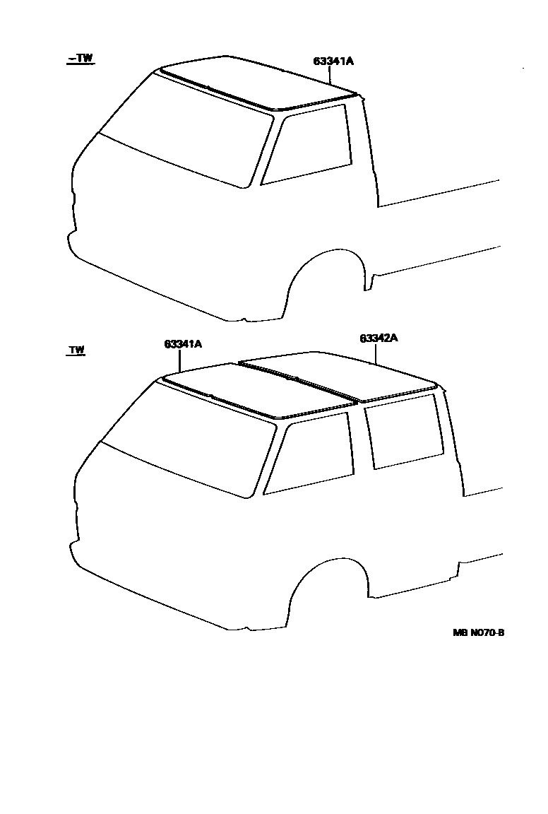 6452 — ROOF HEADLINING & SILENCER PAD