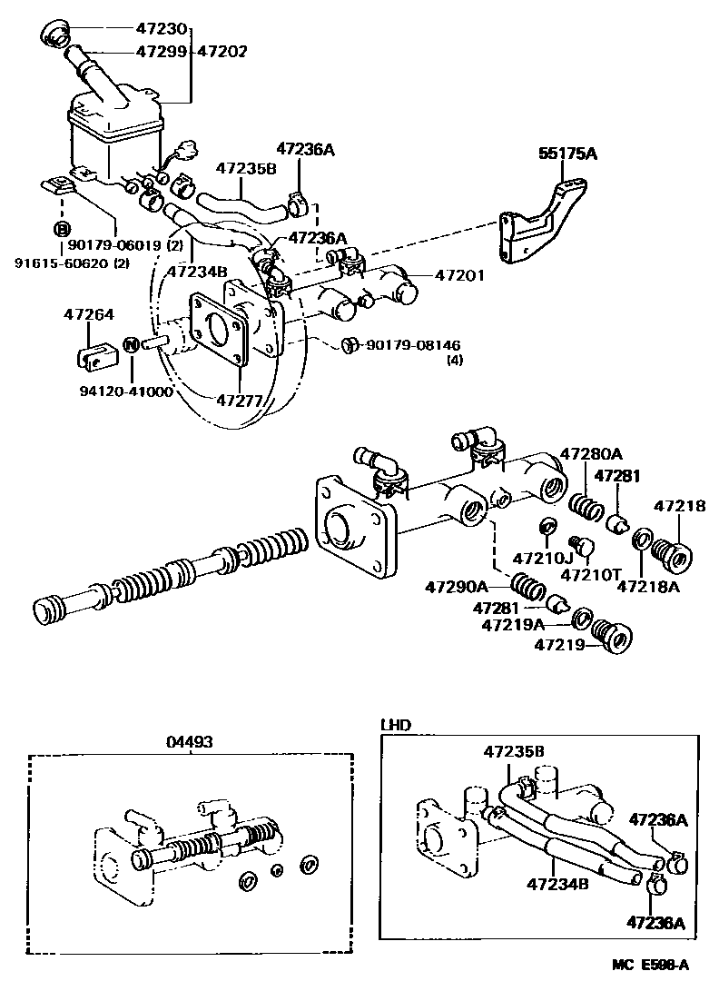 4702 — BRAKE MASTER CYLINDER
