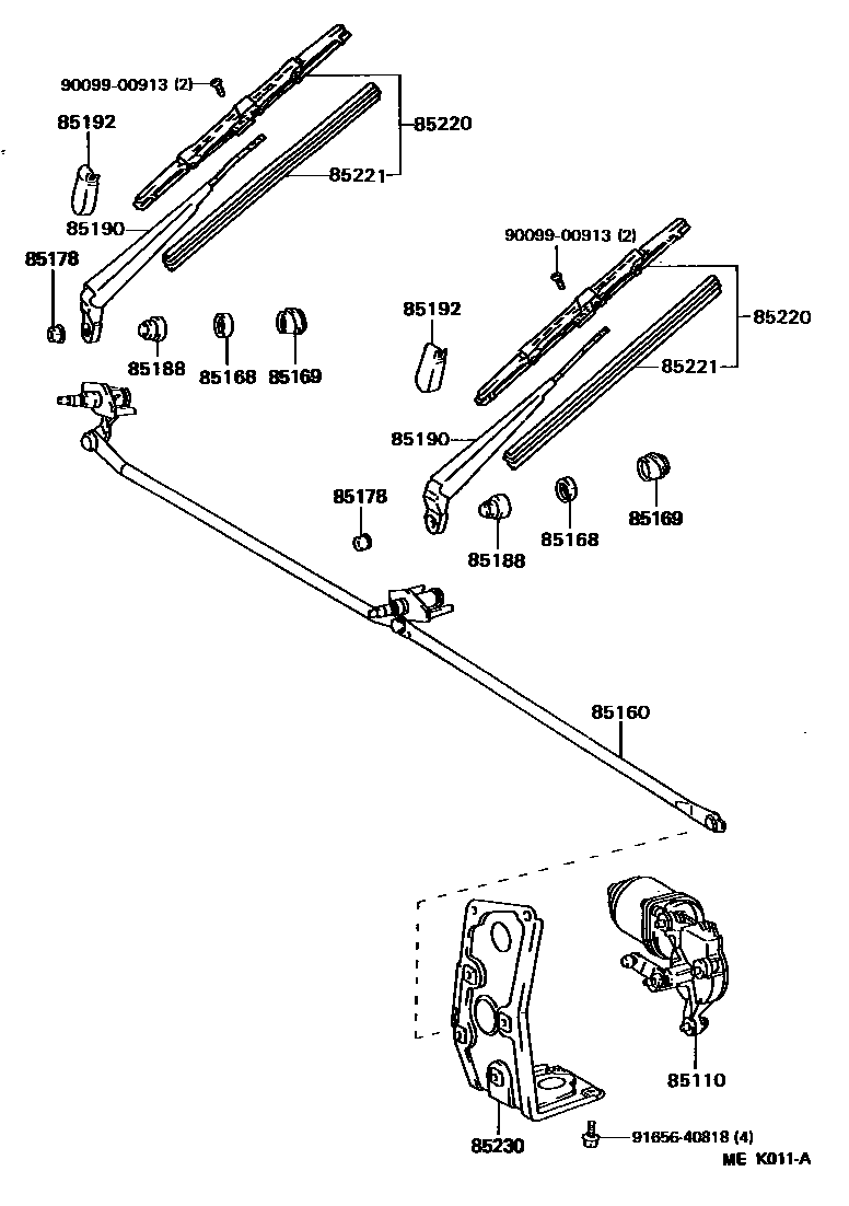 8501 — WINDSHIELD WIPER