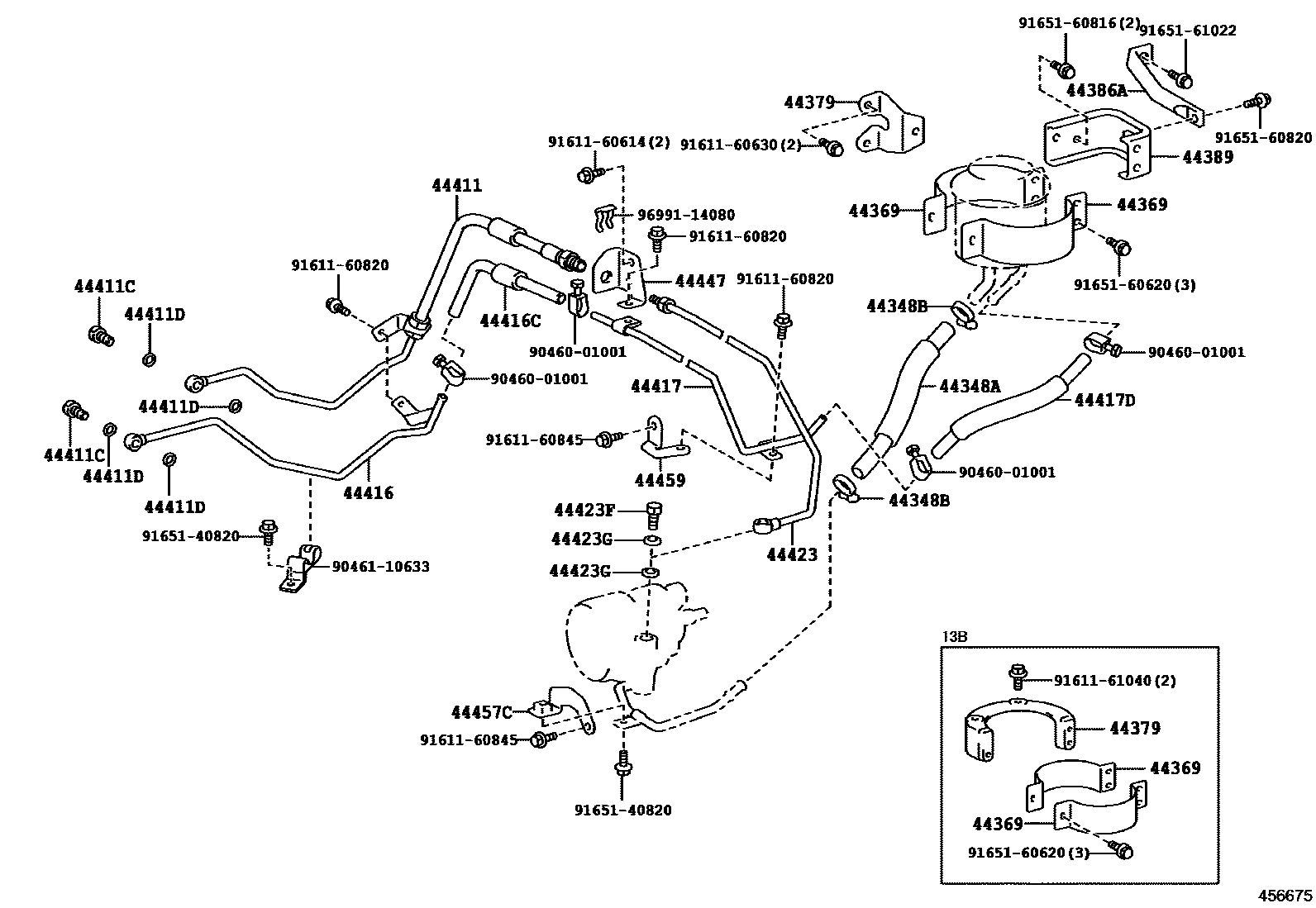 4503 — POWER STEERING TUBE