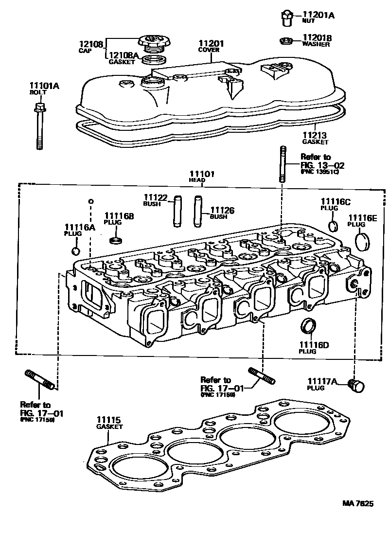 1104 — CYLINDER HEAD