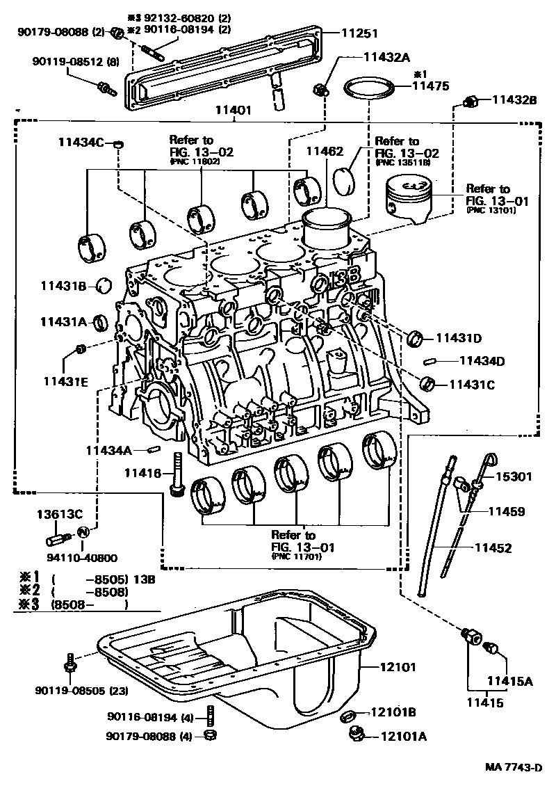 1105 — CYLINDER BLOCK