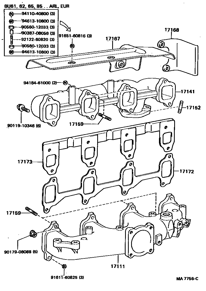 1701 — MANIFOLD