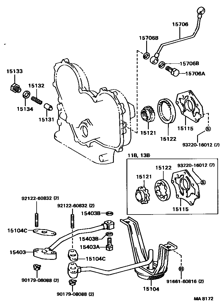 1501 — ENGINE OIL PUMP